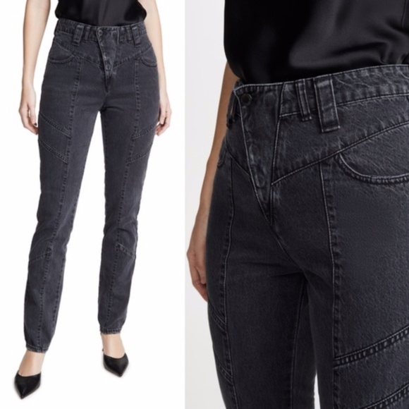 NEW Retrofete Taylor Jeans Black 26 - Picture 1 of 17